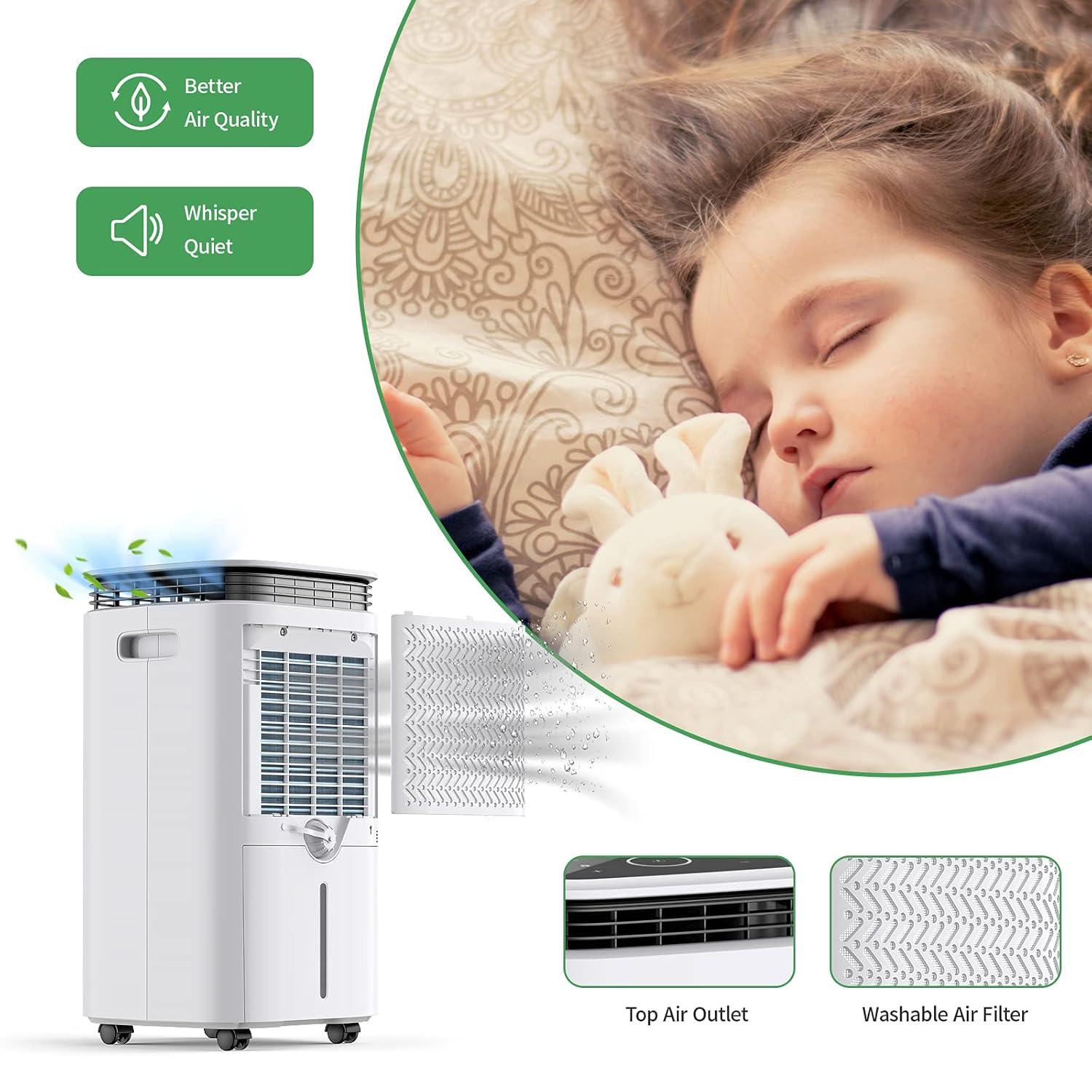 image:imageWaykar 120 Pints 2025 Energy Star Home Dehumidifier for Spaces up to 6000 Sq Ft Ideal for Basement Bathroom and Large Room with Drain Hose Portable Auto Defrost and SelfDrying34 Pints 2500 Sq Ft