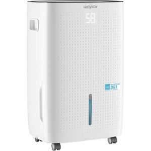 Waykar 130 Pints 6,500 Sq. Ft Dehumidifier with Drain Hose for Commercial and Industrial Large Rooms, Warehouses, Storages, Home, Basements and Bedroom with 2.04 Gal Water Tank(150 Pints with Pump 7500 Sq. Ft)