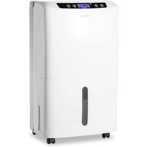 Waykar 150 Pints 7,000 Sq. Ft Energy Star Dehumidifier with Pump for Commercial and Industrial Large Room, Basement, Home, Storage, Warehouse with Drain Hose and Water Tank(34 Pints 2000 Sq. Ft)