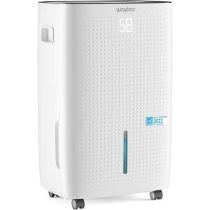 Waykar 150 Pints 7,000 Sq. Ft Energy Star Dehumidifier with Pump for Commercial and Industrial Large Room, Basement, Home, Storage, Warehouse with Drain Hose and Water Tank(150 Pints with Pump 7000 Sq. Ft)
