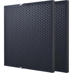 Waykar Activated Carbon Filter Replacement – Reduces Odors, Smoke – Compatible with Waykar 550 CFM Air Scrubber (2-Pack)(Activated Carbon Filter)